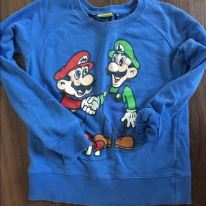 Mario and Luigi sweatshirt size small